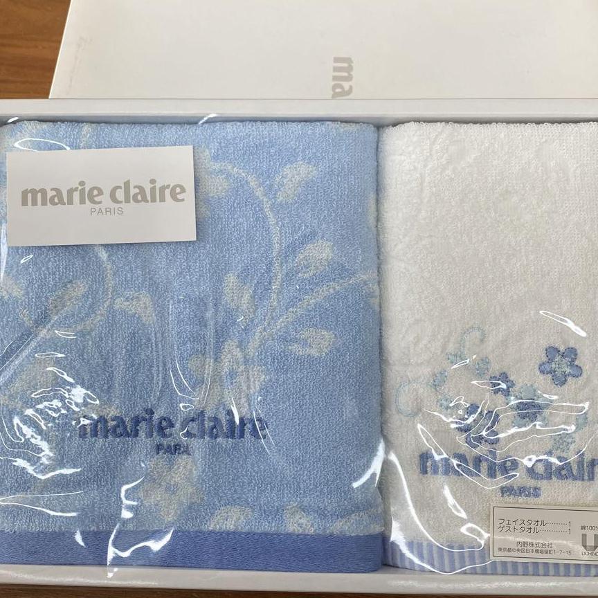 新品未使用　marie   claire マリ クレール　タオルセット