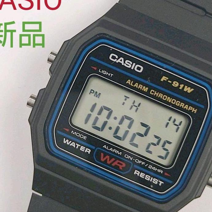 CASIO　新品未使用　匿名配送　デジタル　腕時計　ラバーベルト　レトロ