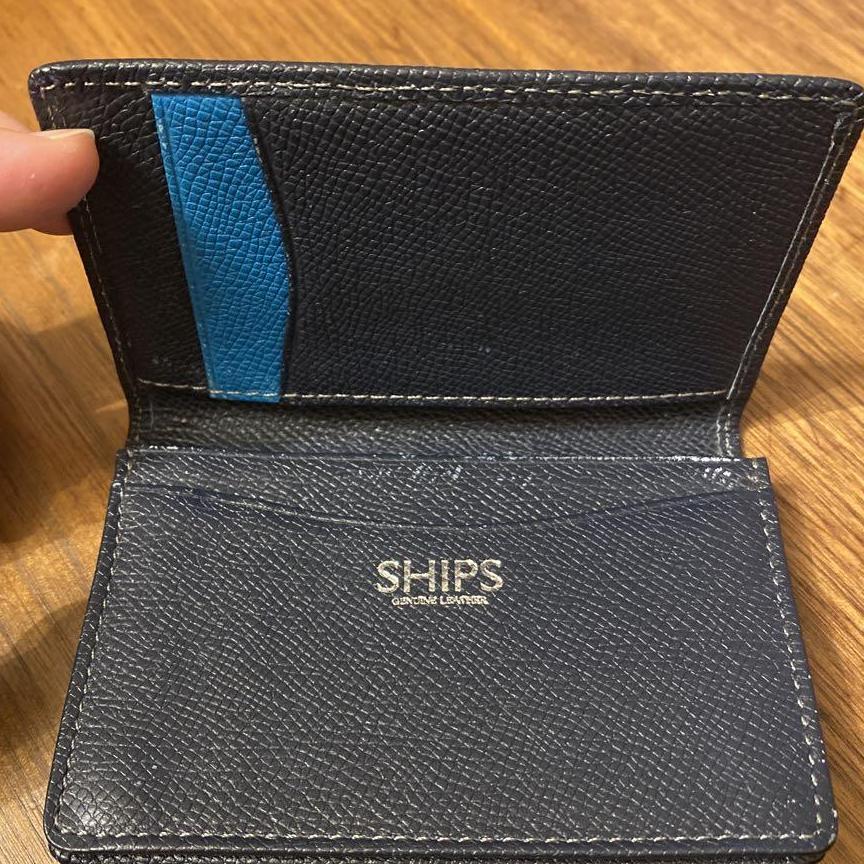 ships シップス　名刺入れ　カードケース