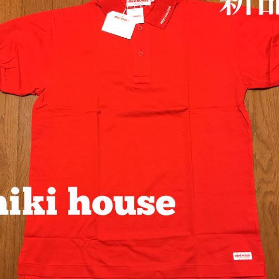 未着用　MIKI HOUSE  メンズポロシャツ　半袖