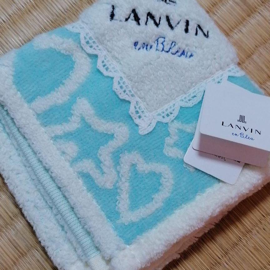 ランバンオンブルー lanvin en blue ハンカチ