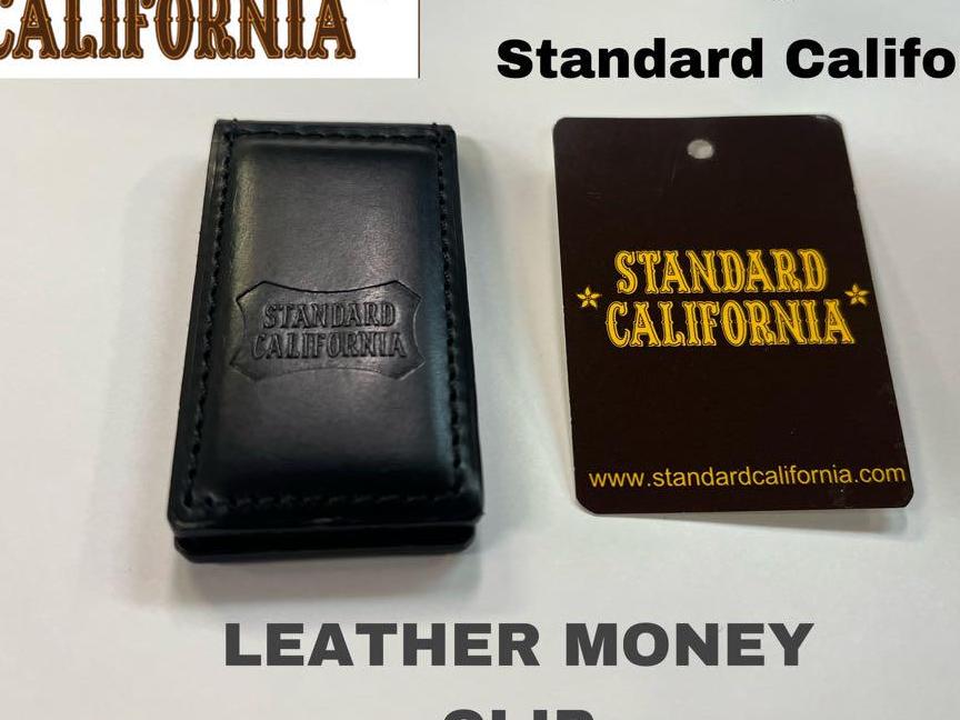 STANDARD CALIFORNIA レザーマネークリップ PORTER別注