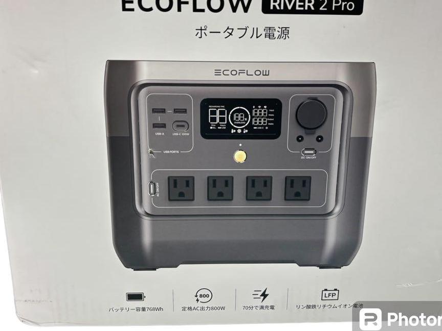  Eco Flow RIVER Pro  ポータブル電源