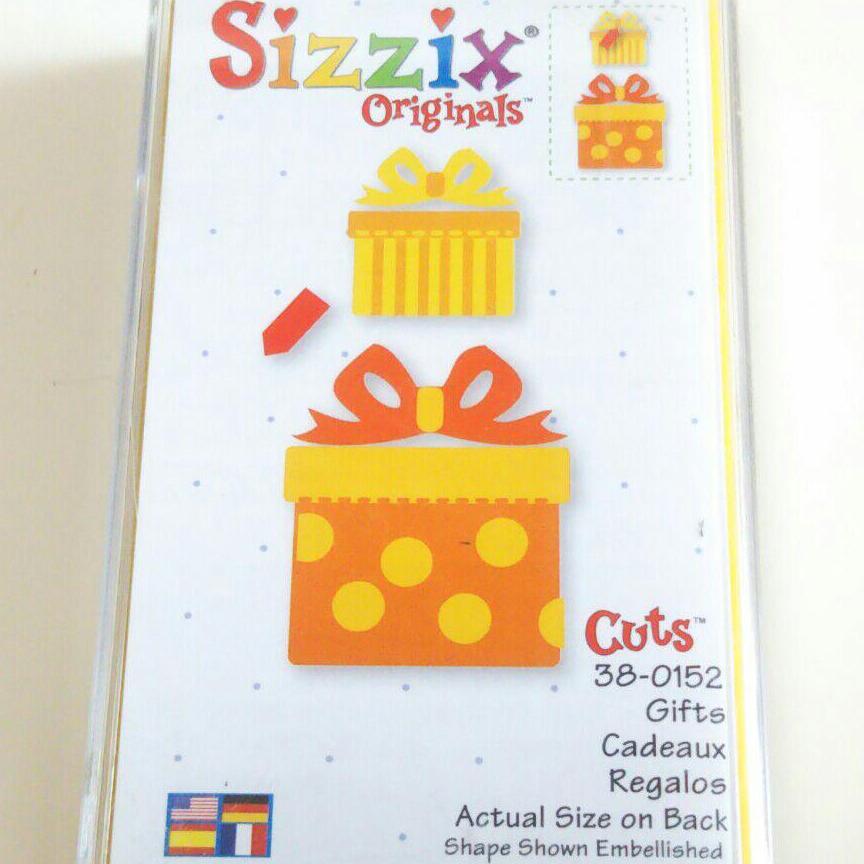 プレゼント ギフト リボン シジックス sizzix ダイ クリスマス 誕生日